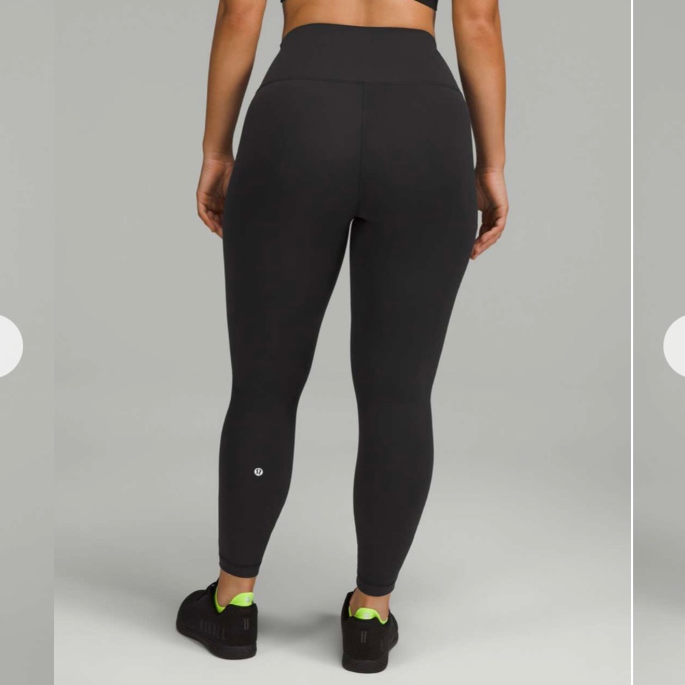 Lululemon Wunder Train Contour Fit High-Rise Tight 25" Black